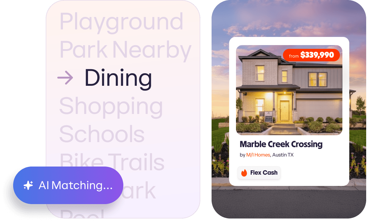 Get homes picked just for you